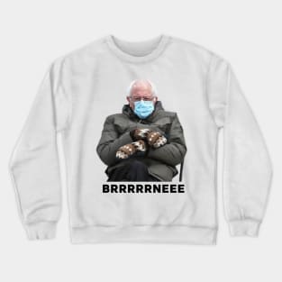 Bernie's Mittens Sanders Meme Crewneck Sweatshirt